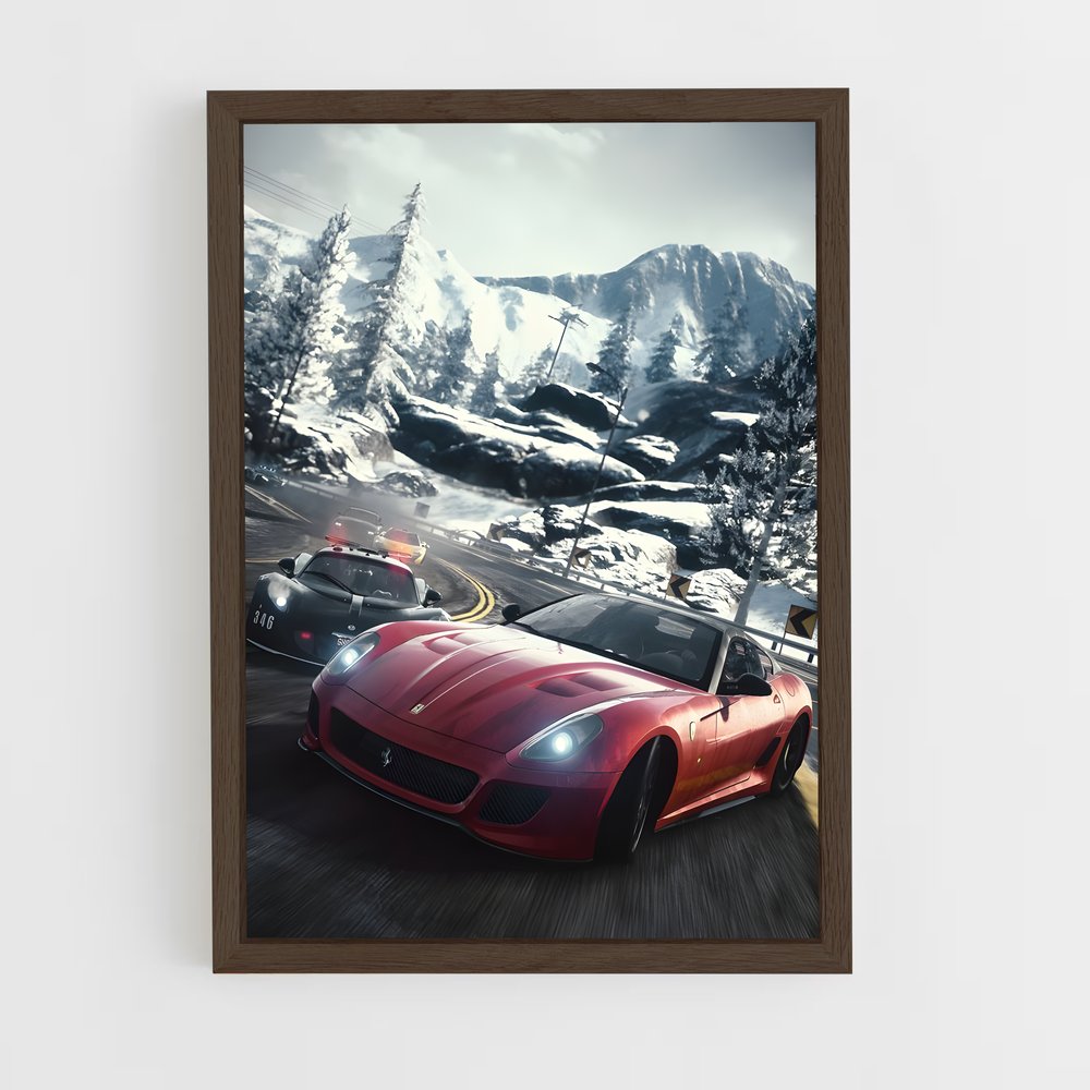 Poster Need de for – affiche Need for speed (vue 5)